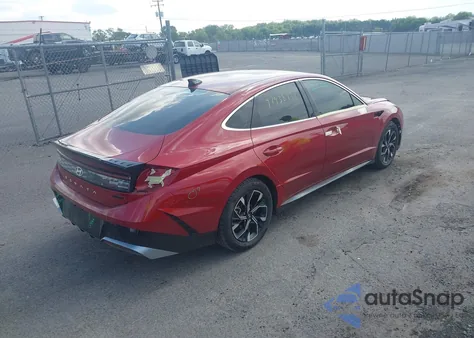 2024 Hyundai Sonata Sel z USA, uszkodzony, nr VIN KMHL64JA5RA381079